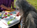 Children and youth working in the Peace Garden