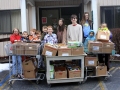 Youth deliver food to IAM